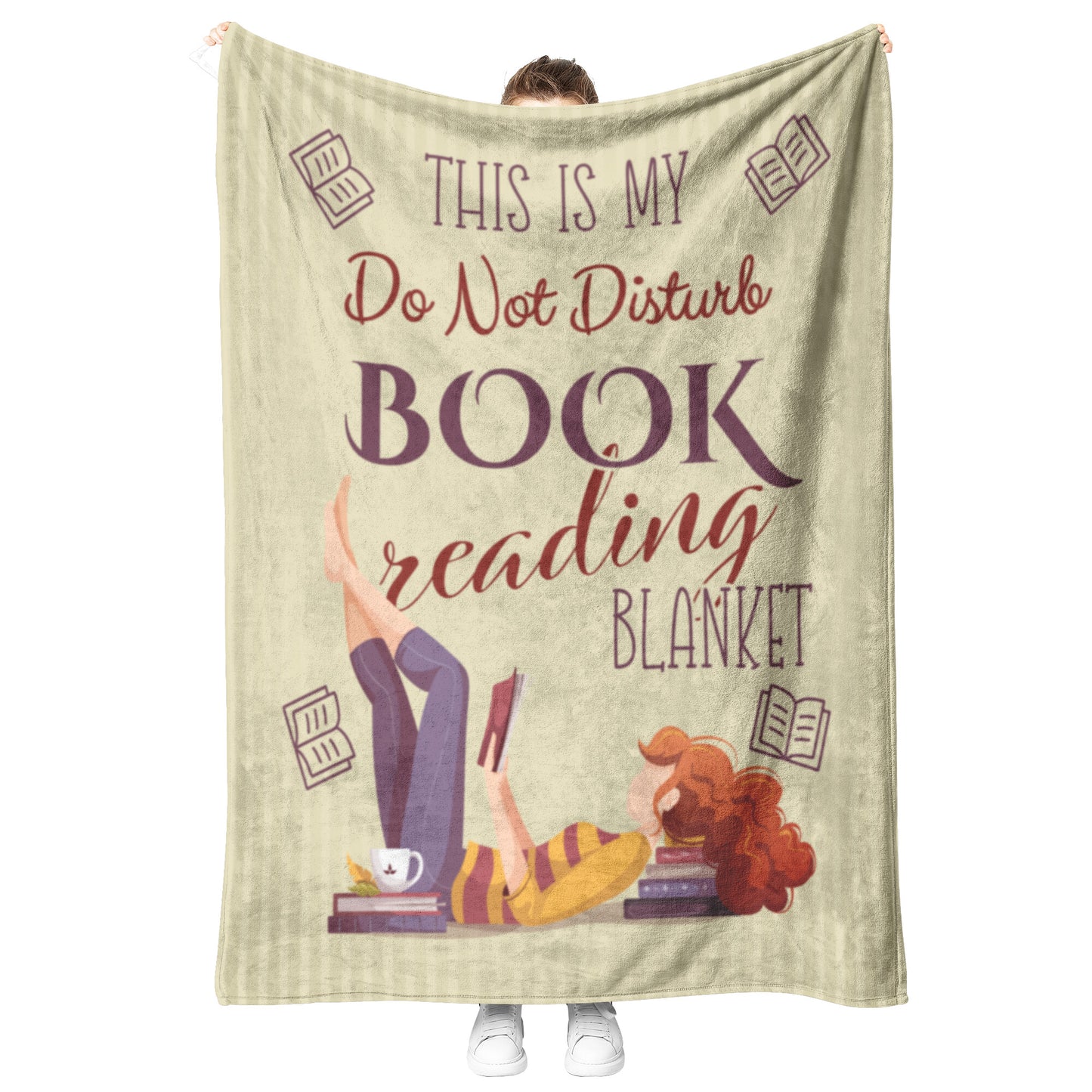Book Reading Blanket