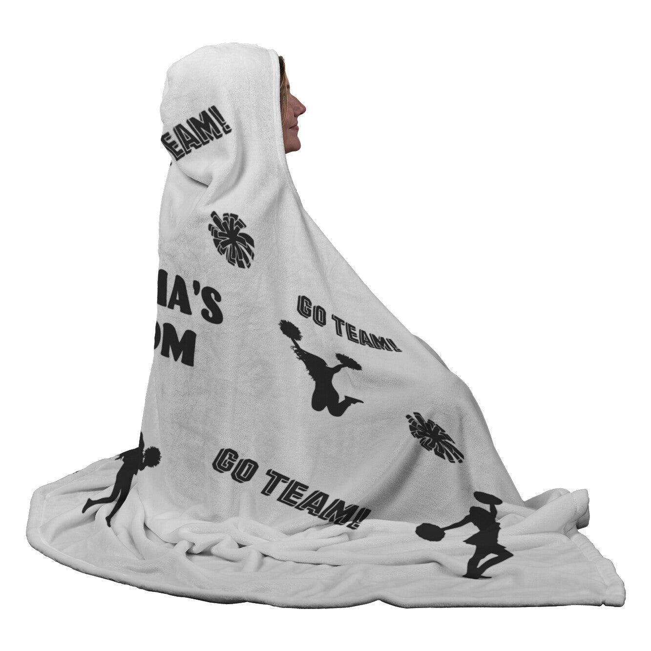 Hooded Cheerleading Blanket