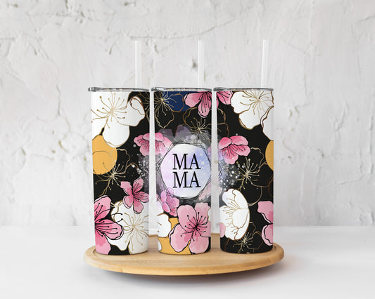 Mama Cherry Blossom Tumbler