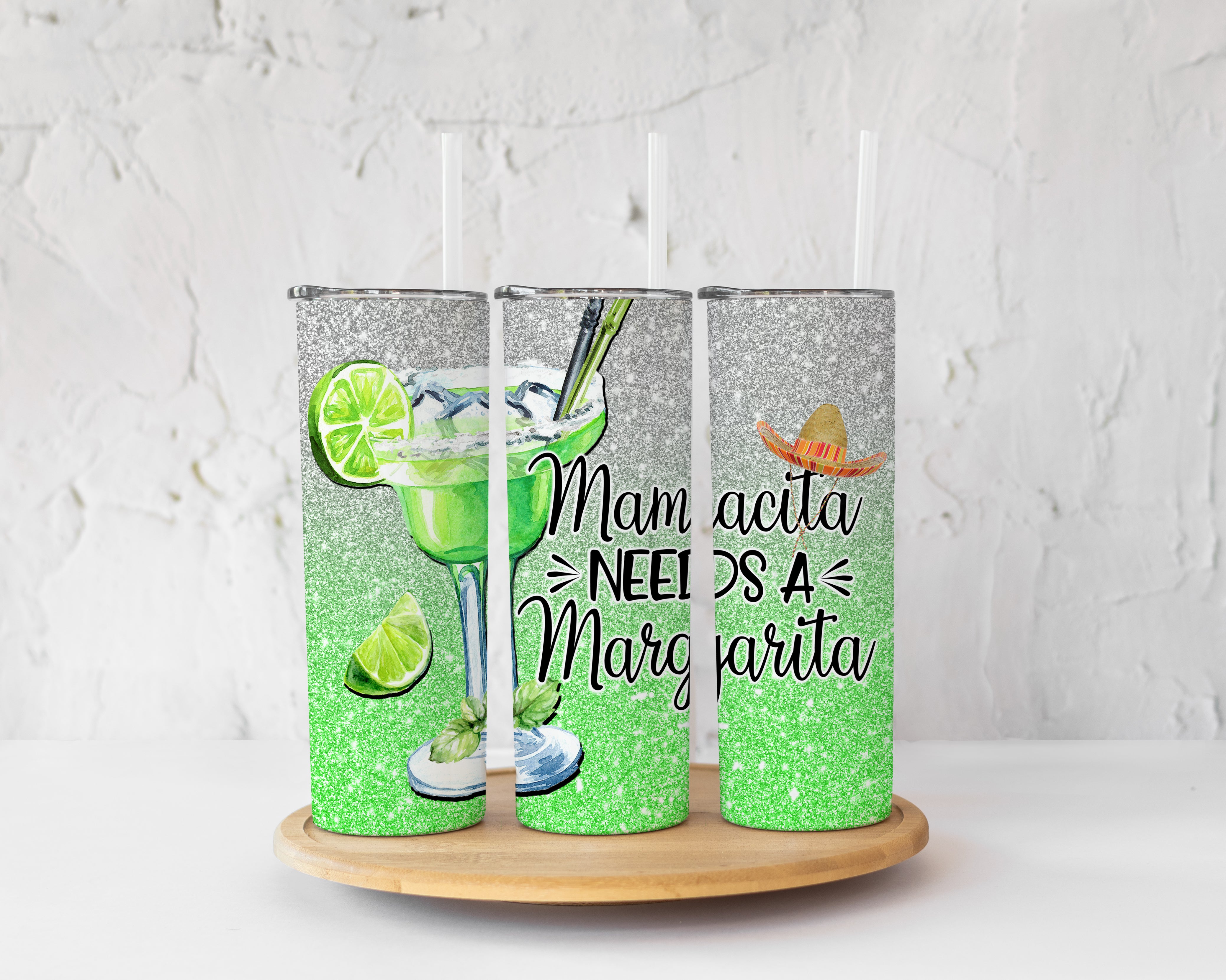 Mamacita Needs A Margarita Glitter Tumbler | Custom Tumbler | Glitter  Tumbler | Epoxy Tumbler