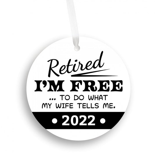 Retired Free To Do Ornament