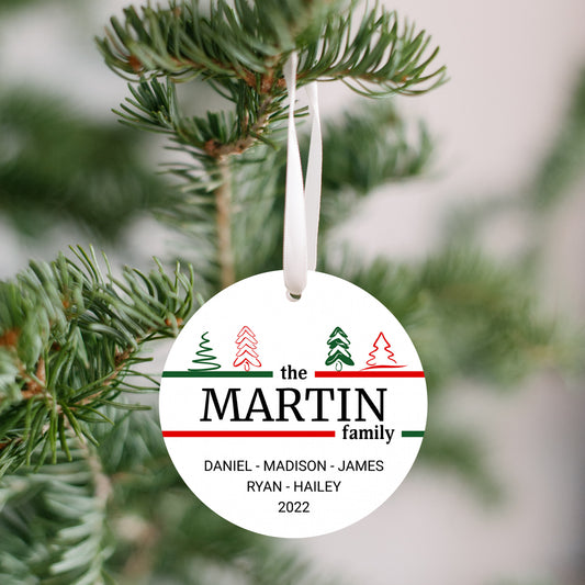 Personalized Christmas Tree Ornament