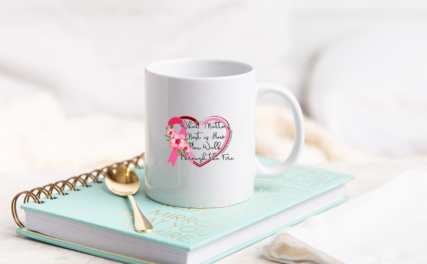 What Matters Most Breast Cancer 11oz Coffee Mug