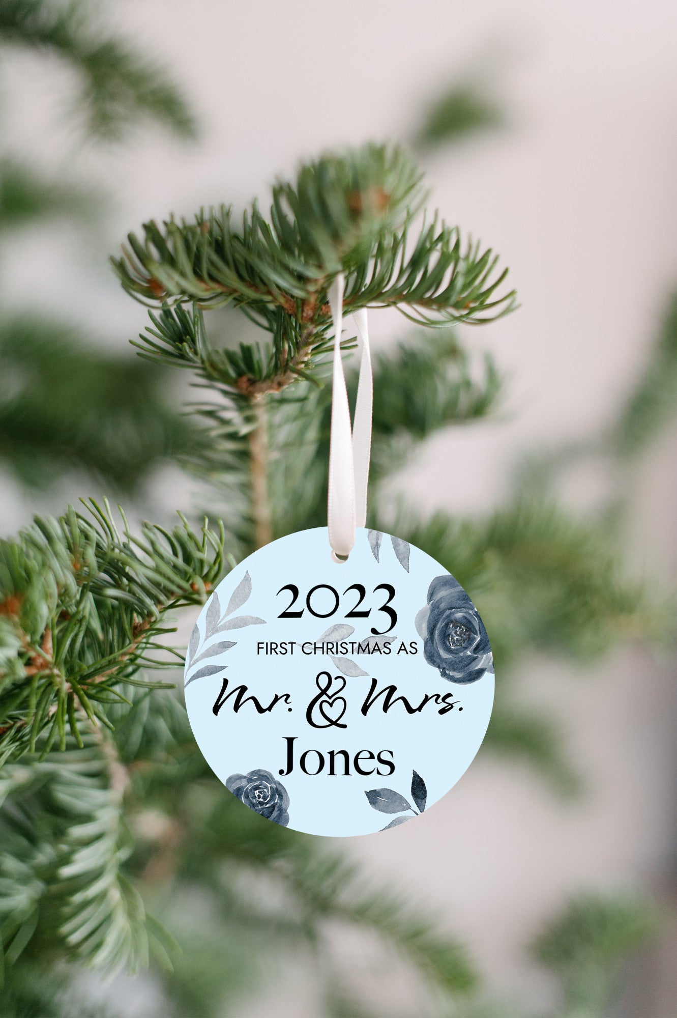 2023 First Christmas as Mr. & Mrs. Ornament