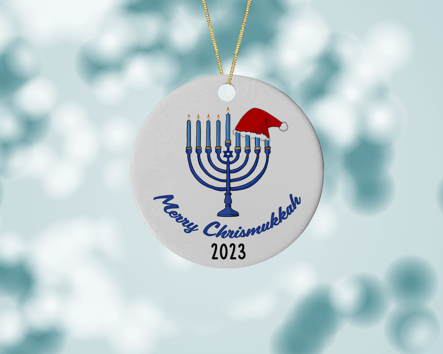Merry Chrismukkah 2023 Ornament