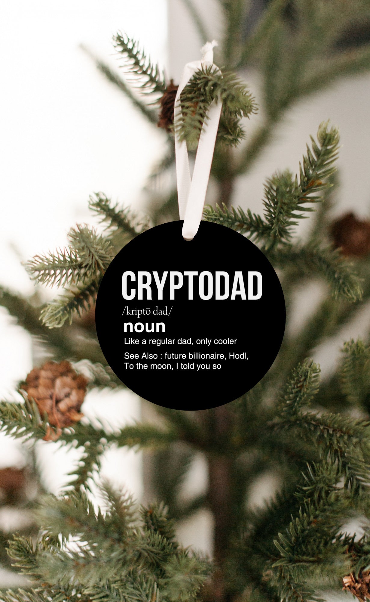 Cryptodad Ornament