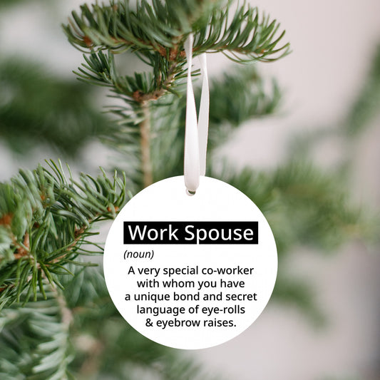 Work Spouse Ornament
