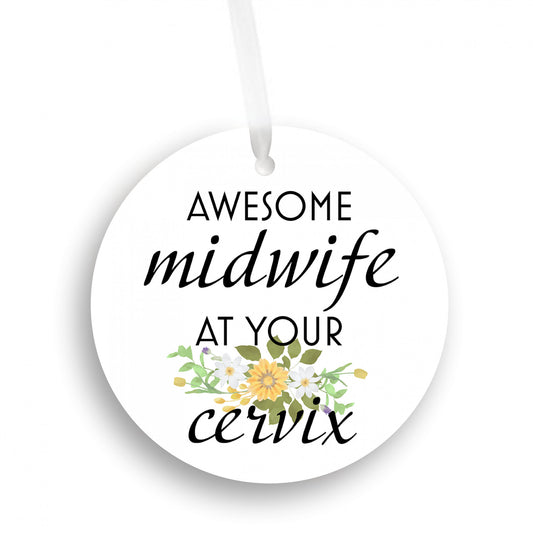 Awesome Midwife Ornament