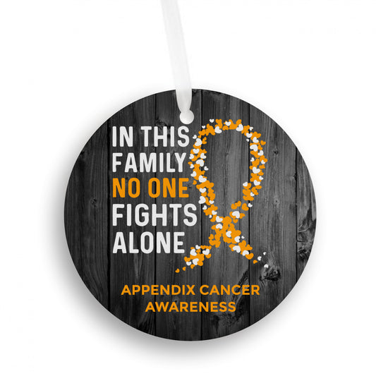 Appendix Cancer Awareness Ornament