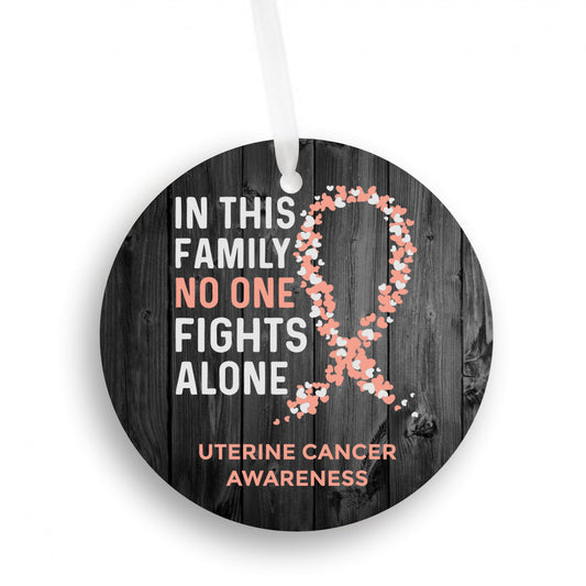Uterine Cancer Awareness Ornament