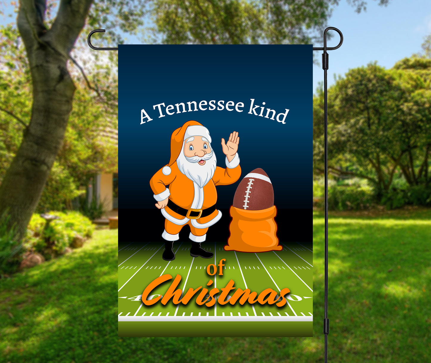 A Tennessee Kind of Christmas Garden Flag