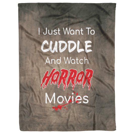 Cuddle & Watch Horror Movies Blanket