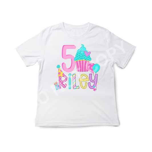 Birthday T-Shirt For Girls