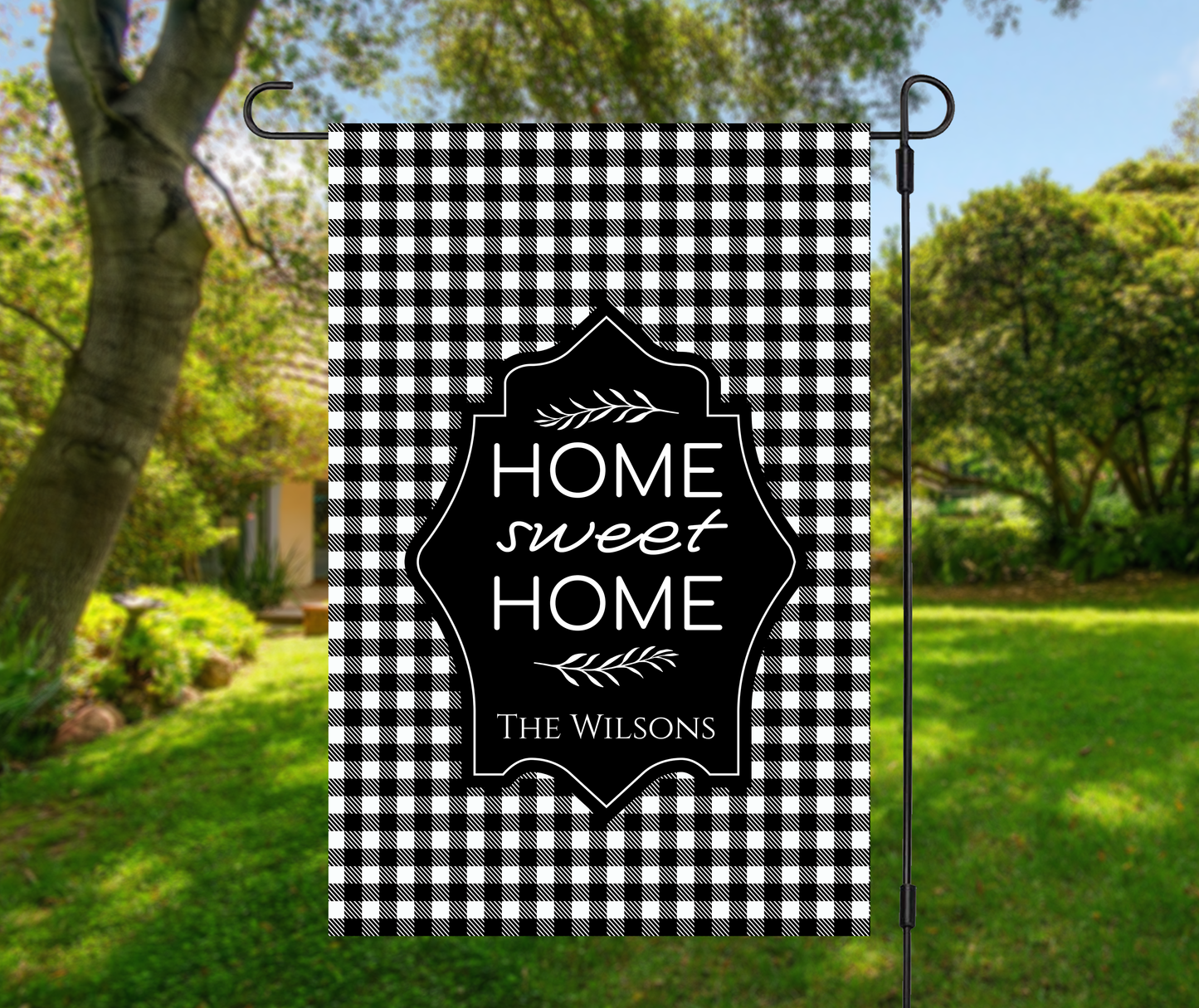 Home Sweet Home Personalized Garden Flag