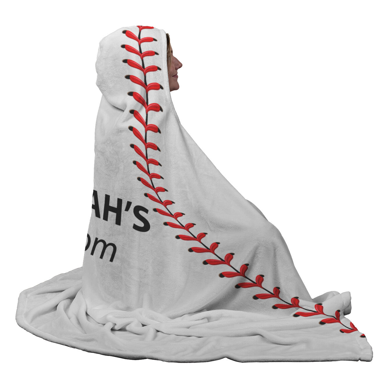 Hooded Baseball Blanket