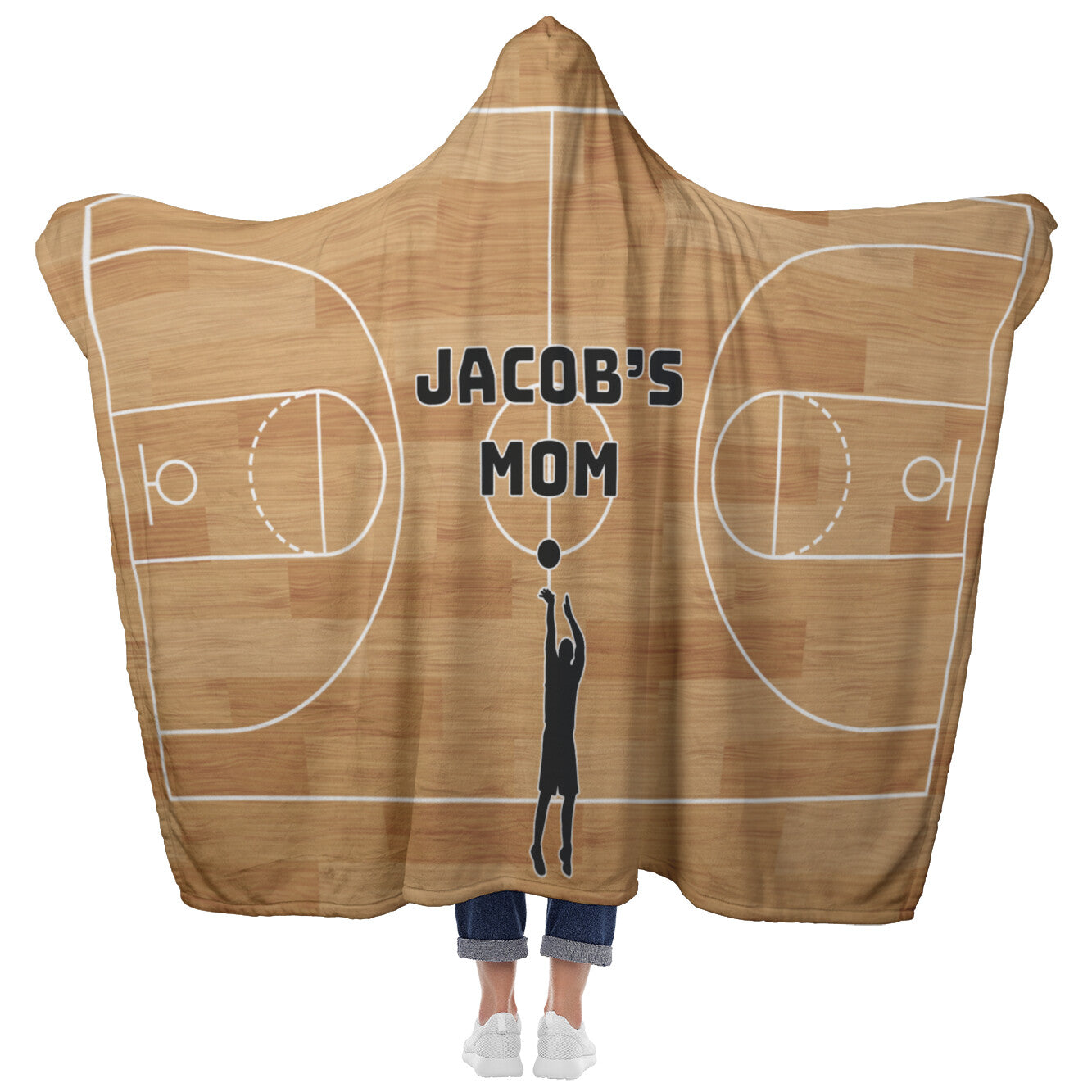 Hooded Basketball Blanket