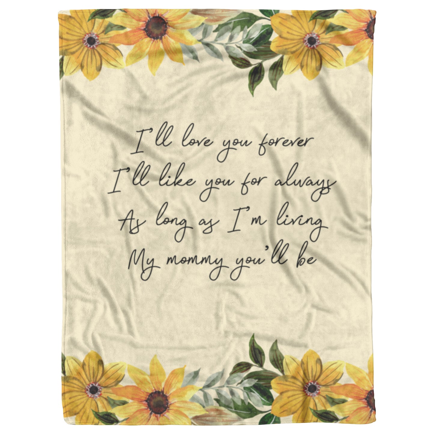 I'll Love You Forever Fleece Blanket #2