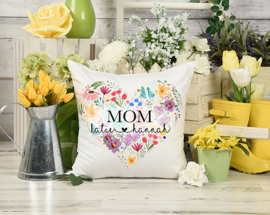 Personalized Mother's Day Pillow