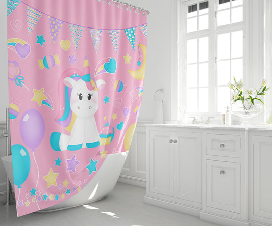 Unicorn Shower Curtain