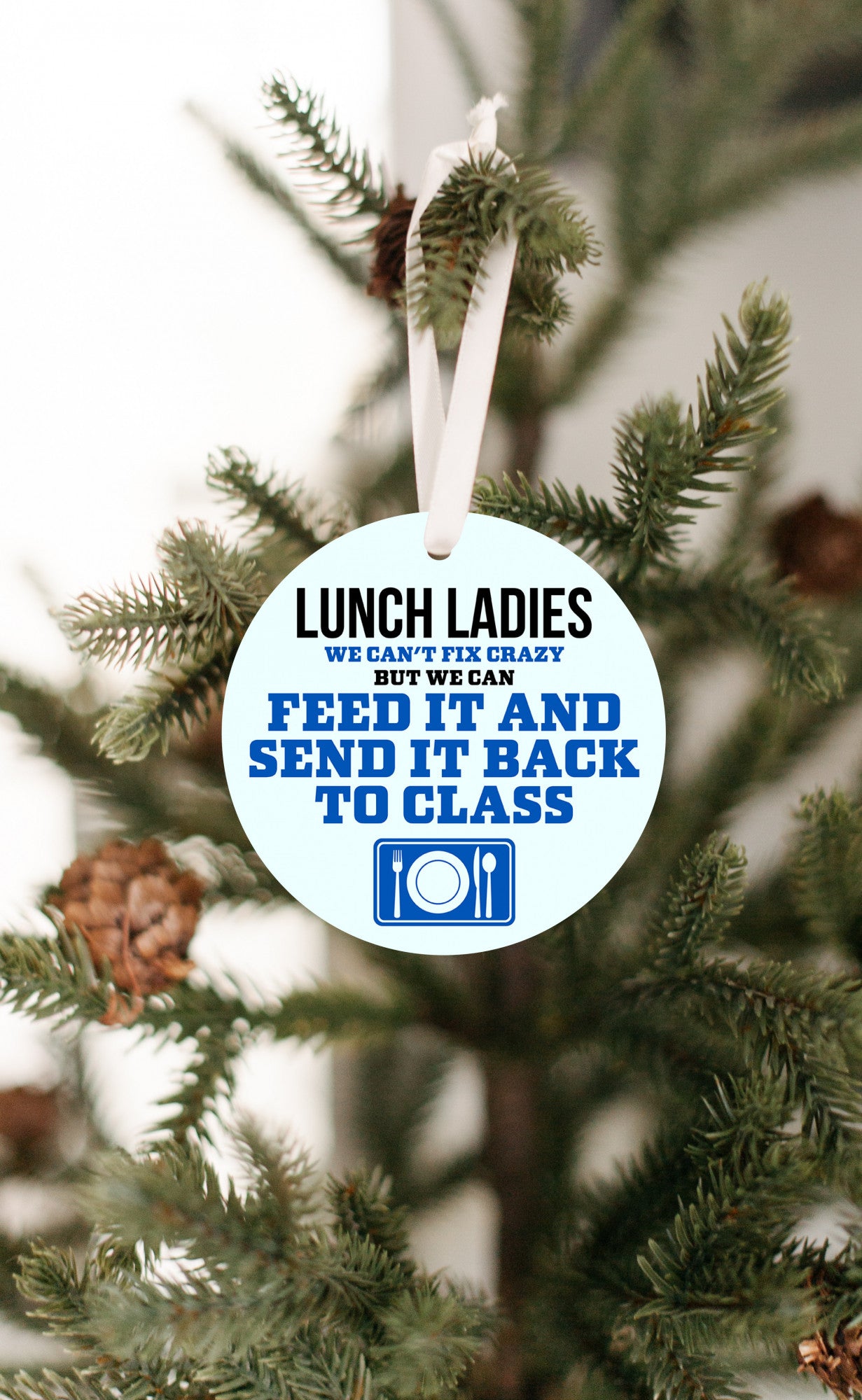 Lunch Lady Ornament