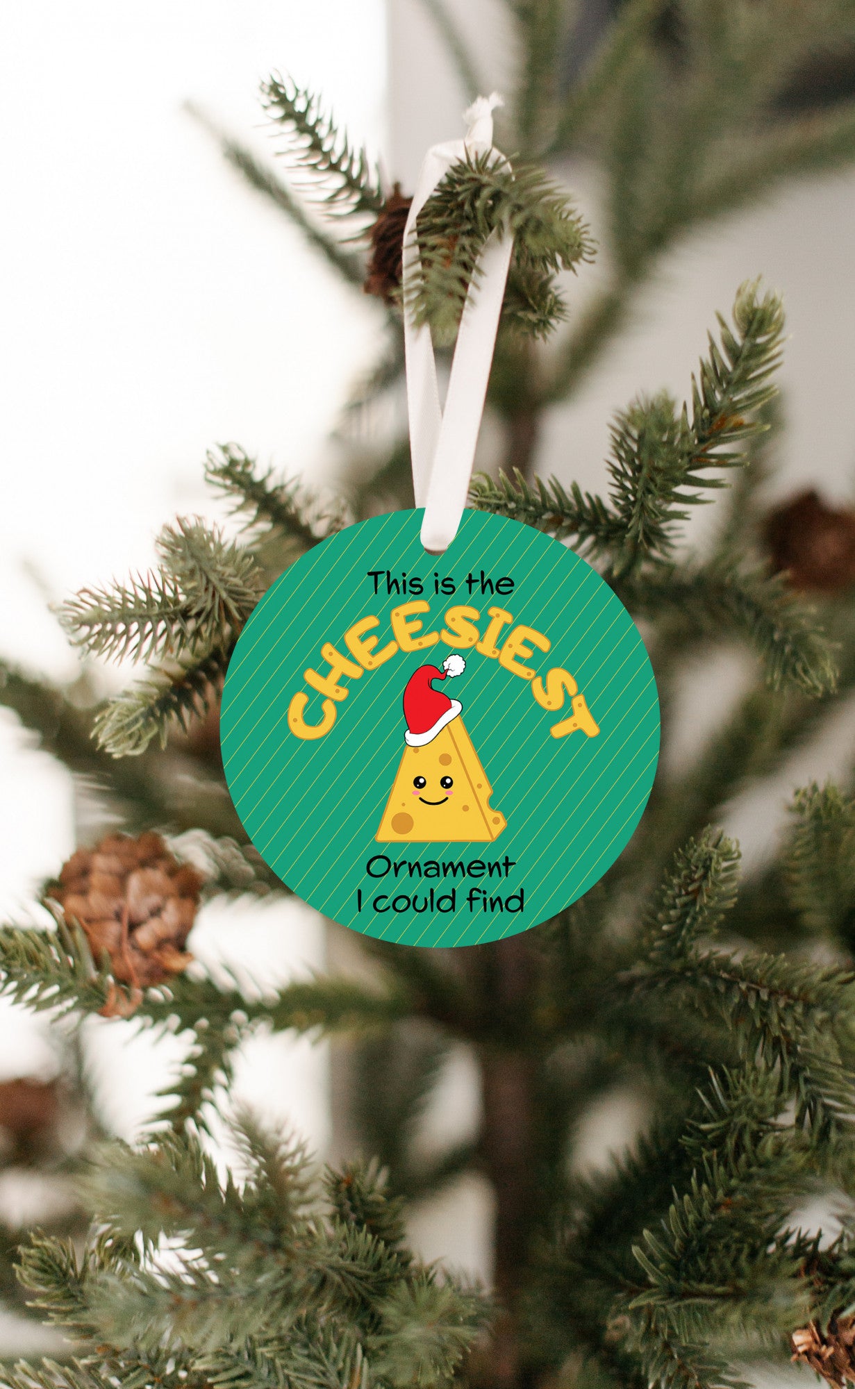 This is the Cheesiest Ornament