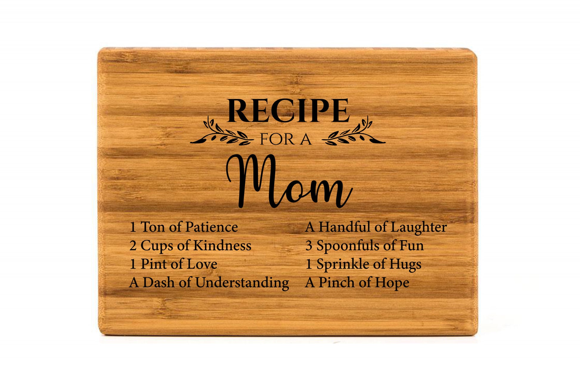 Recipe for Special Mom Cutting Board – CustomizelyMore