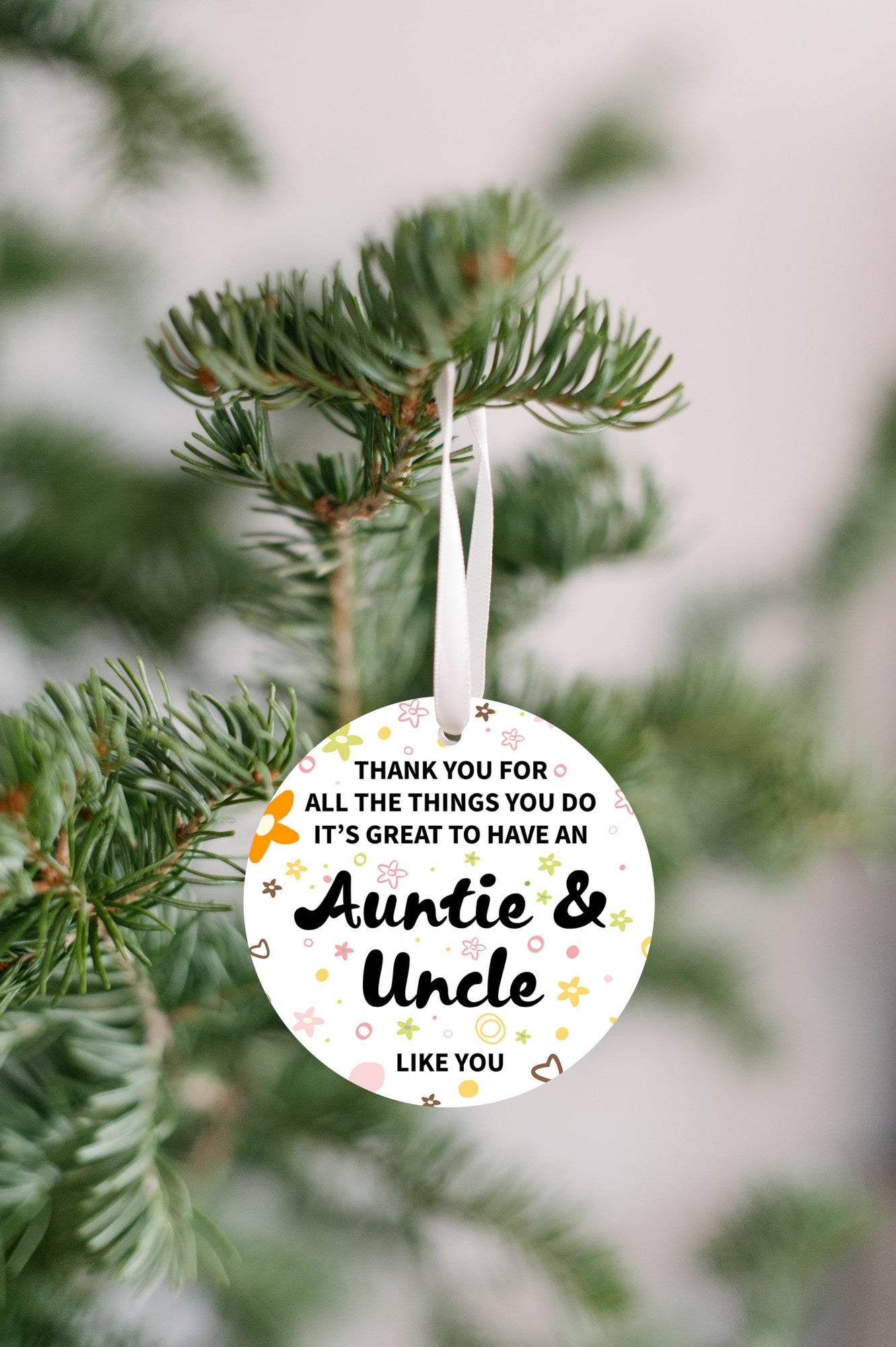 Auntie & Uncle Like You Ornament