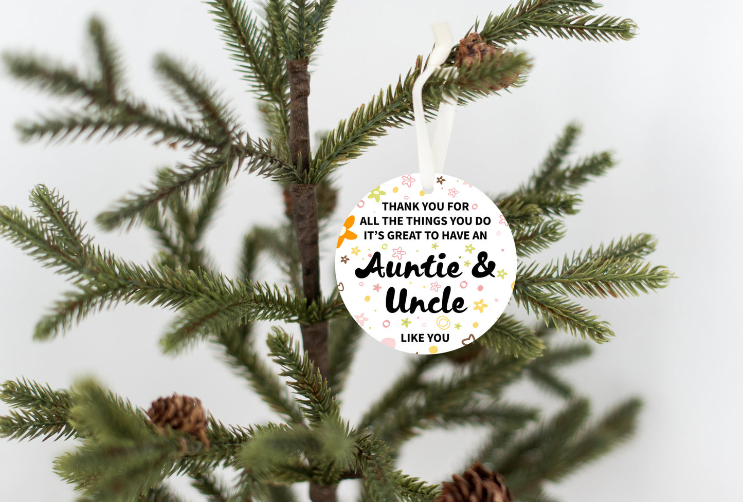 Auntie & Uncle Like You Ornament