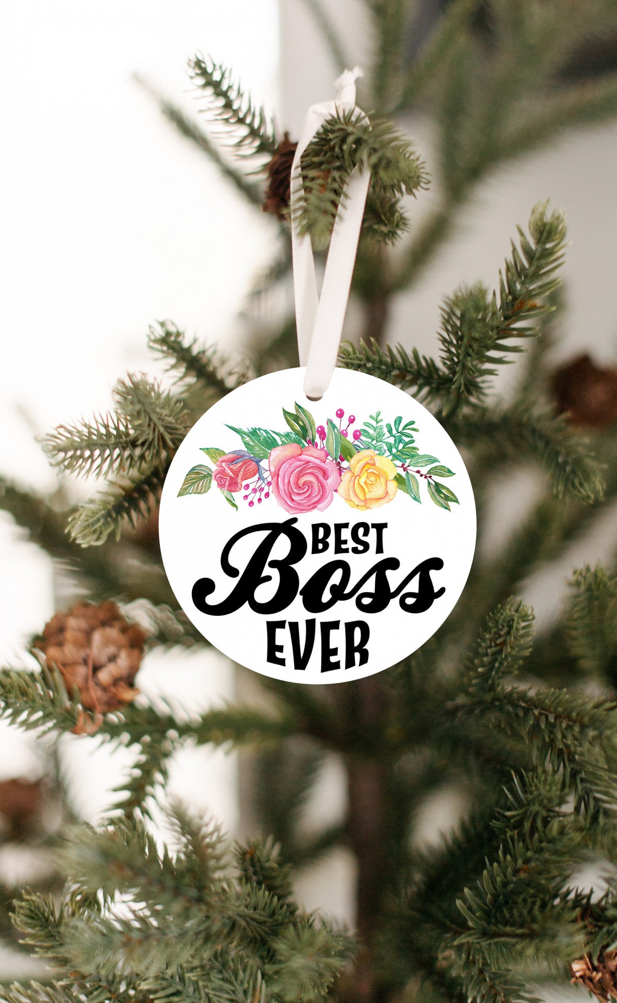 Best Boss Ever Ornament