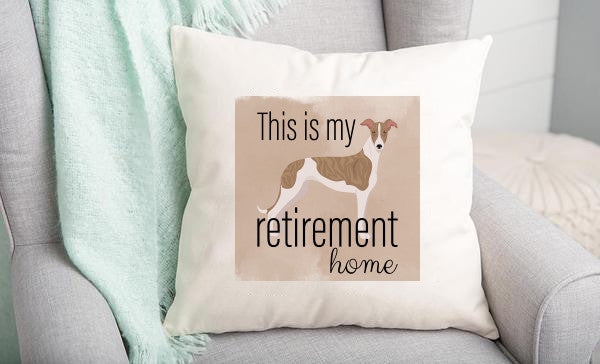 Retirement Home Throw Pillow Cover