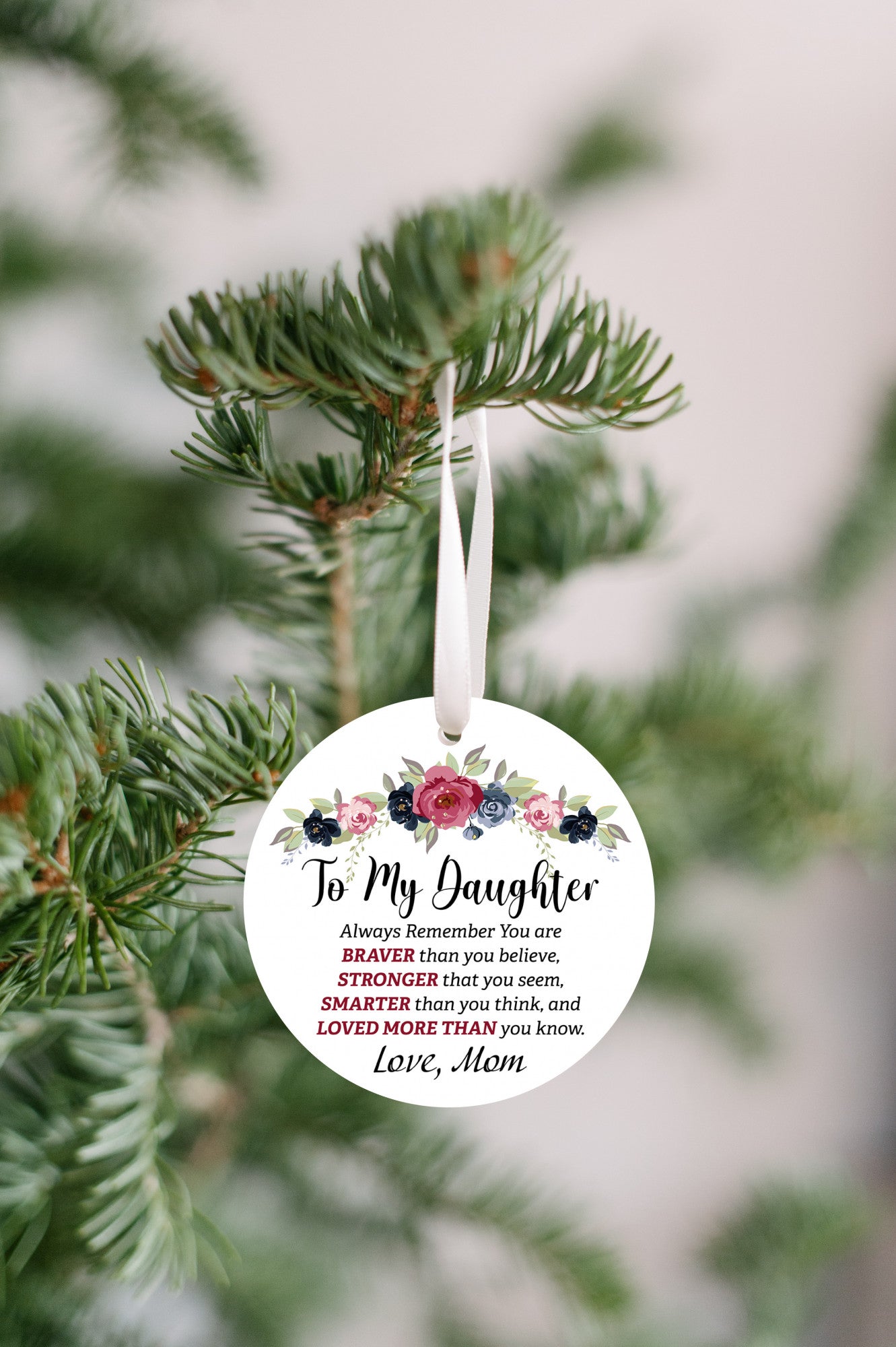 To My Daughter Ornament