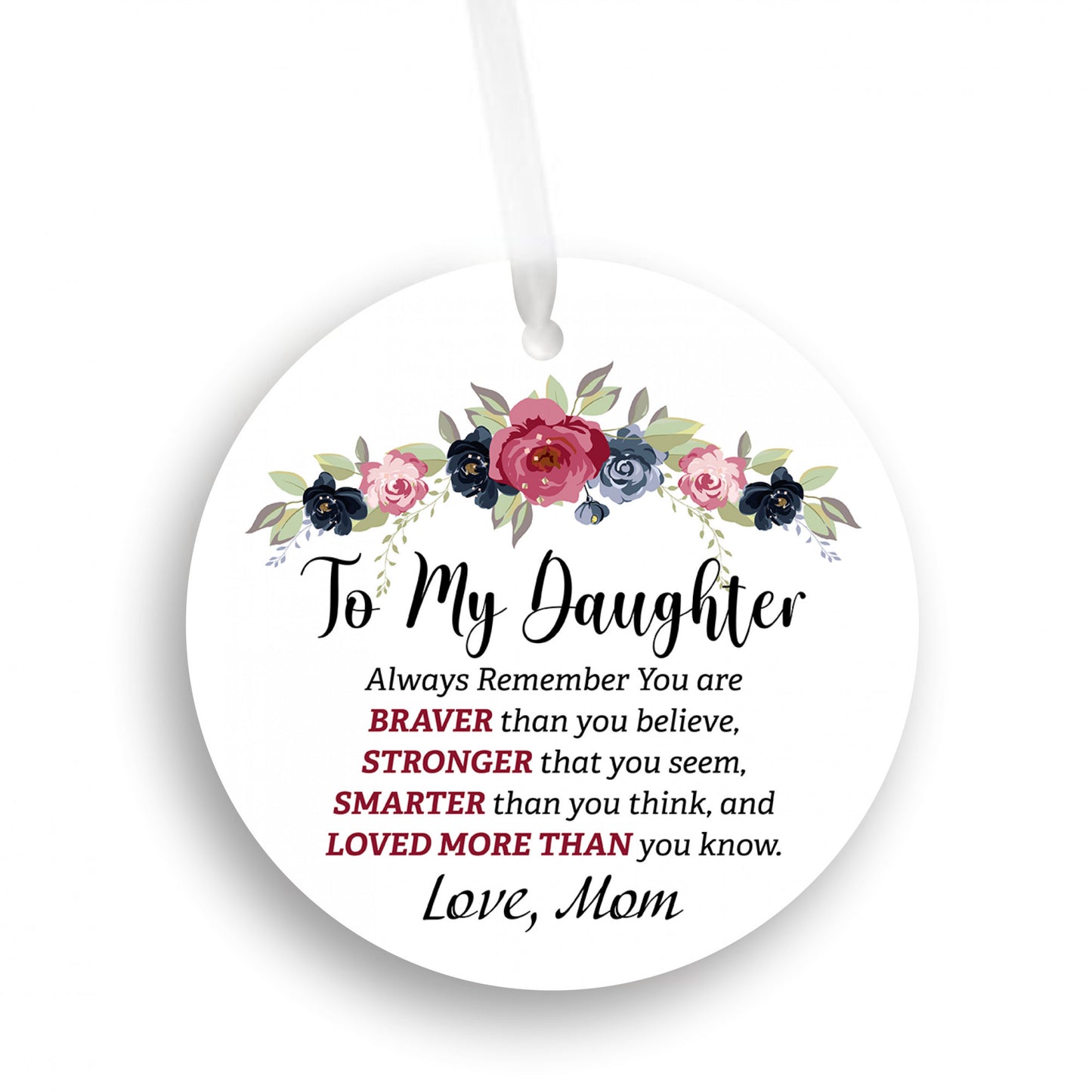 To My Daughter Ornament
