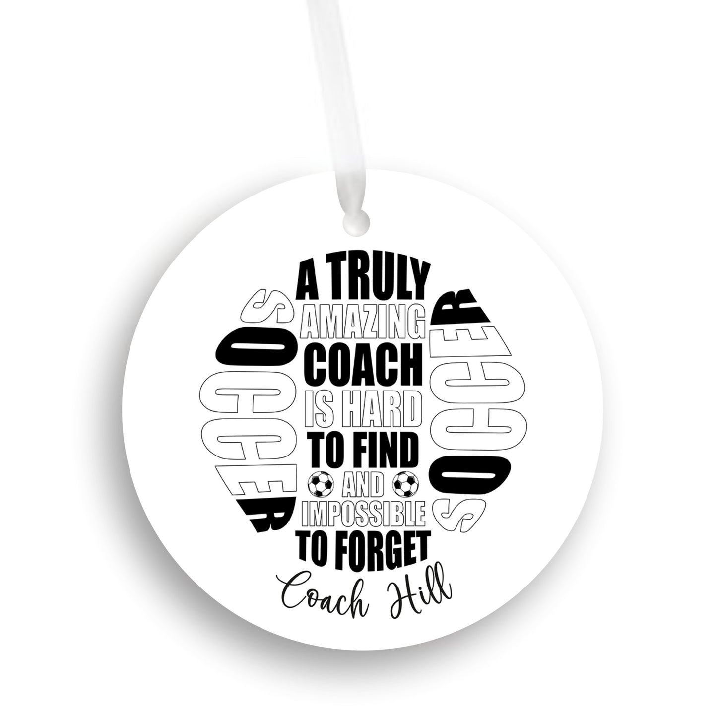 Soccer Coach Ornament