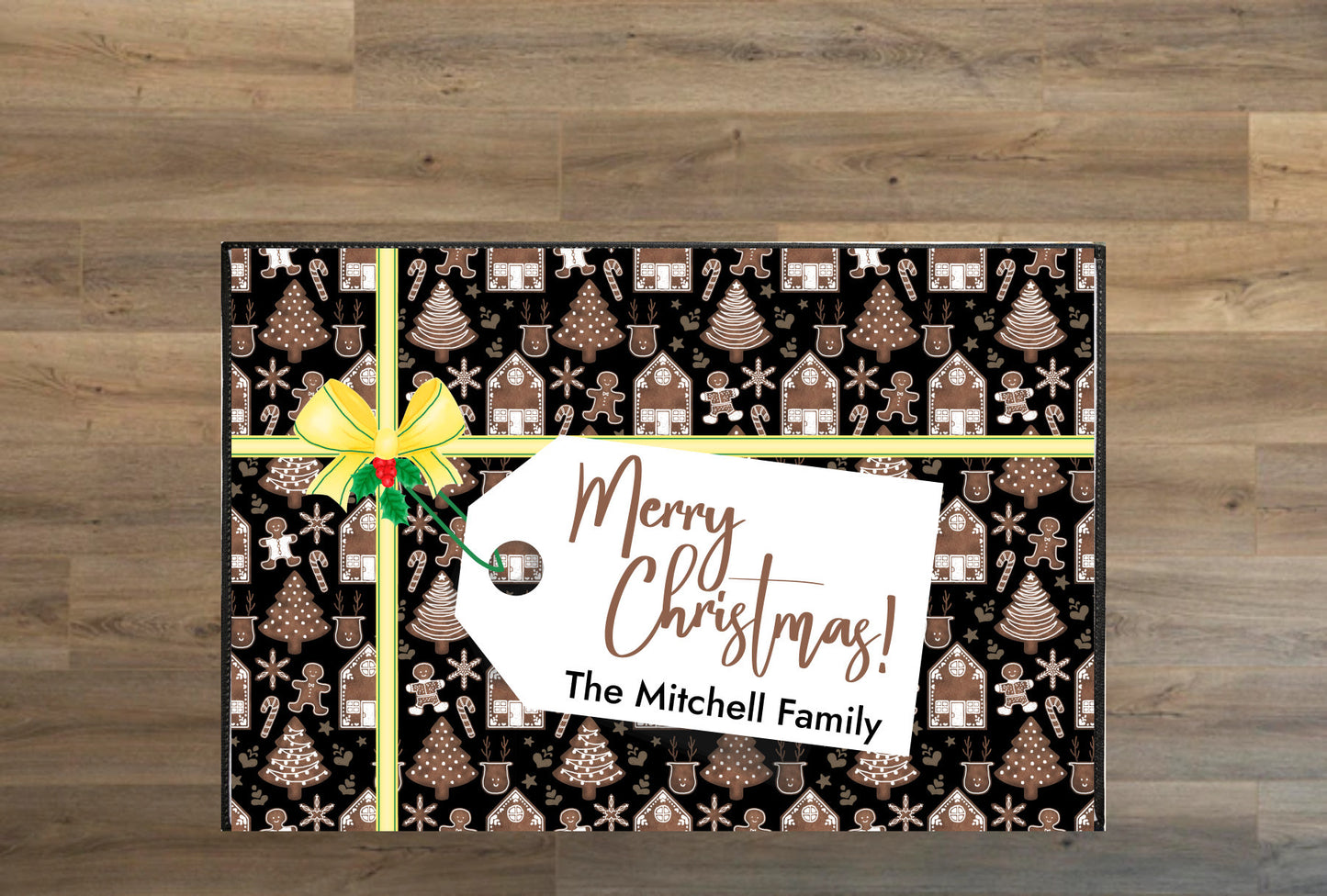 Personalized Christmas Gift Doormat
