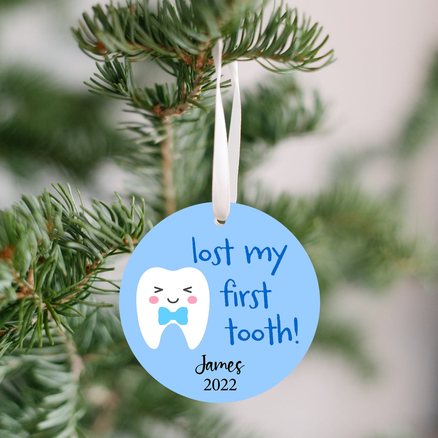 Blue Lost My First Tooth Ornament