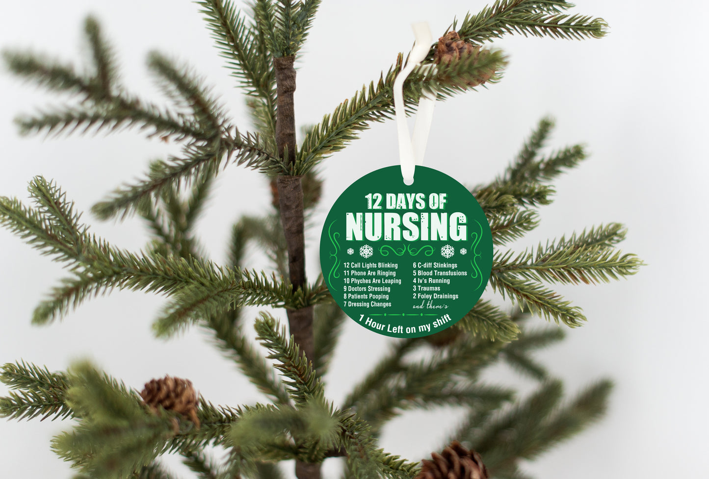 12 Days of Nursing Ornament