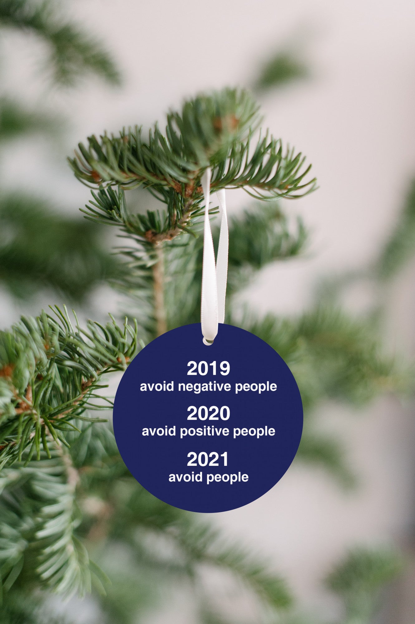 2019-2020-2021 People Ornament