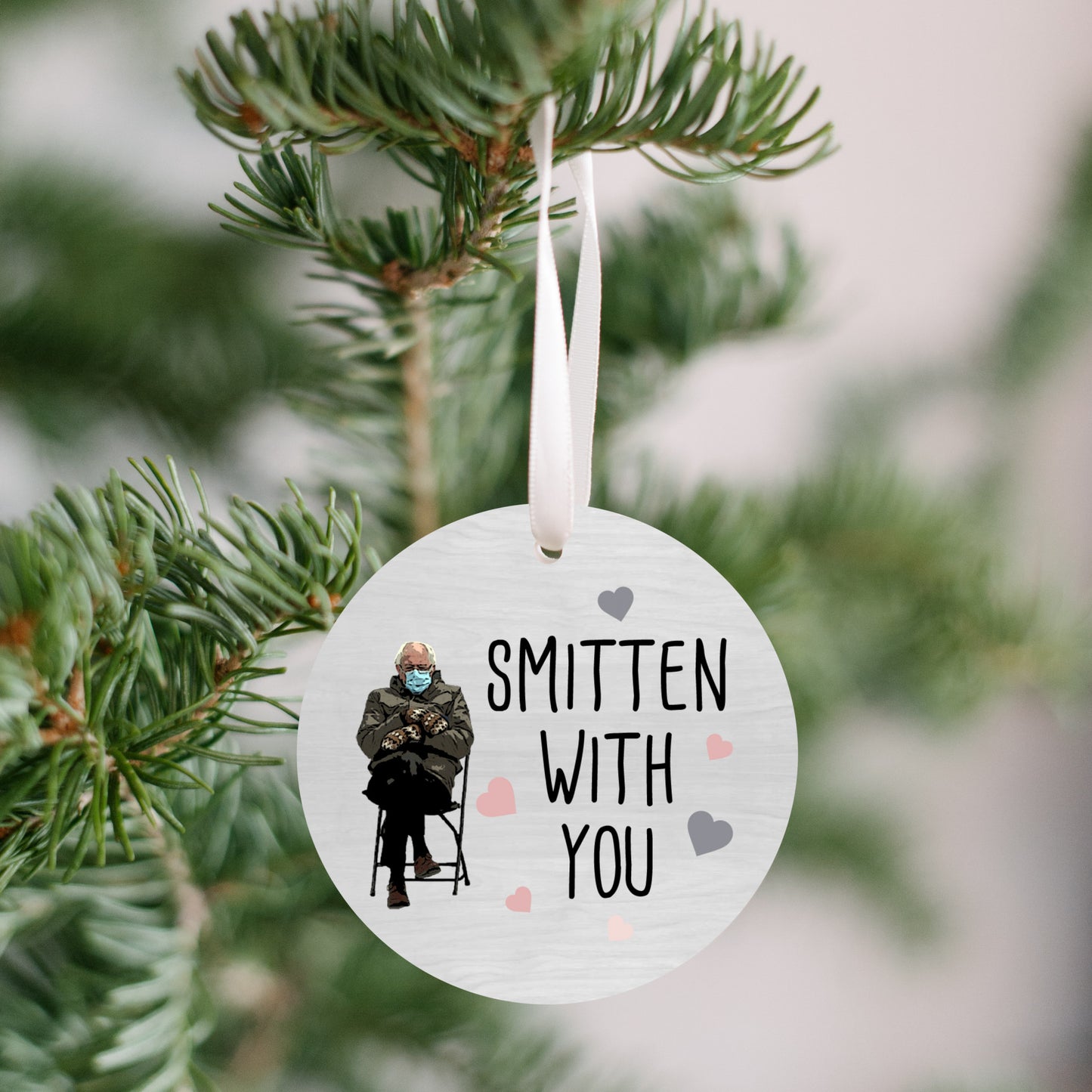 Bernie-Smitten With You Ornament