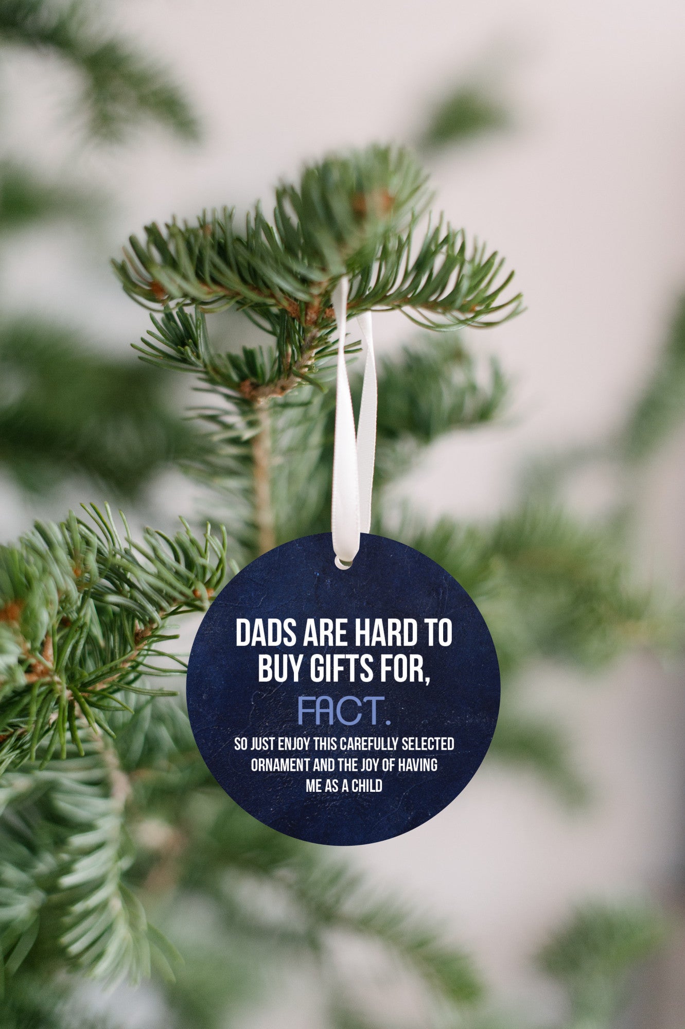Dads Are Hard to Buy Gifts For Ornament