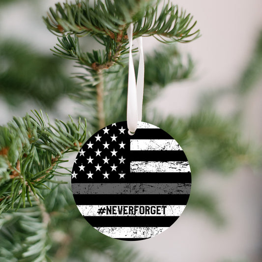 #NeverForget Police Ornament
