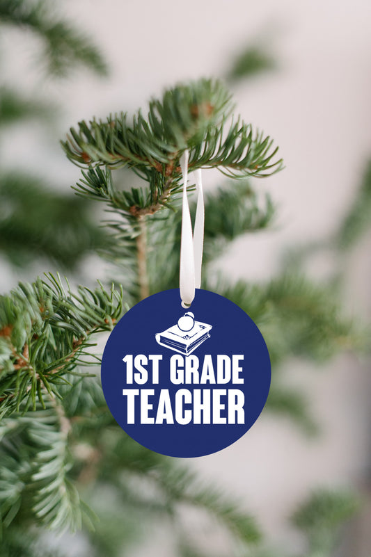1st Grade Teacher Ornament