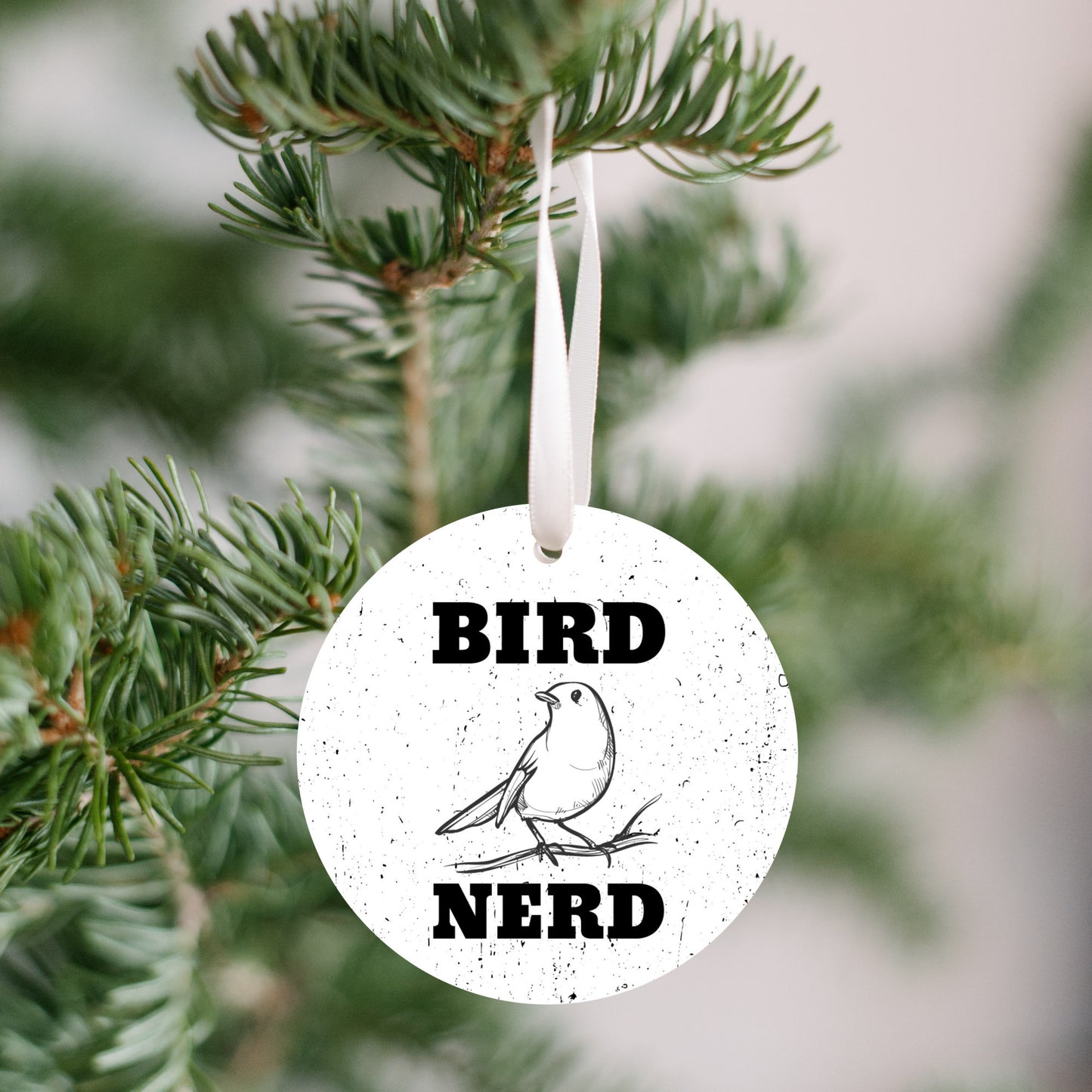 Bird Nerd Ornament Christmas Ornament