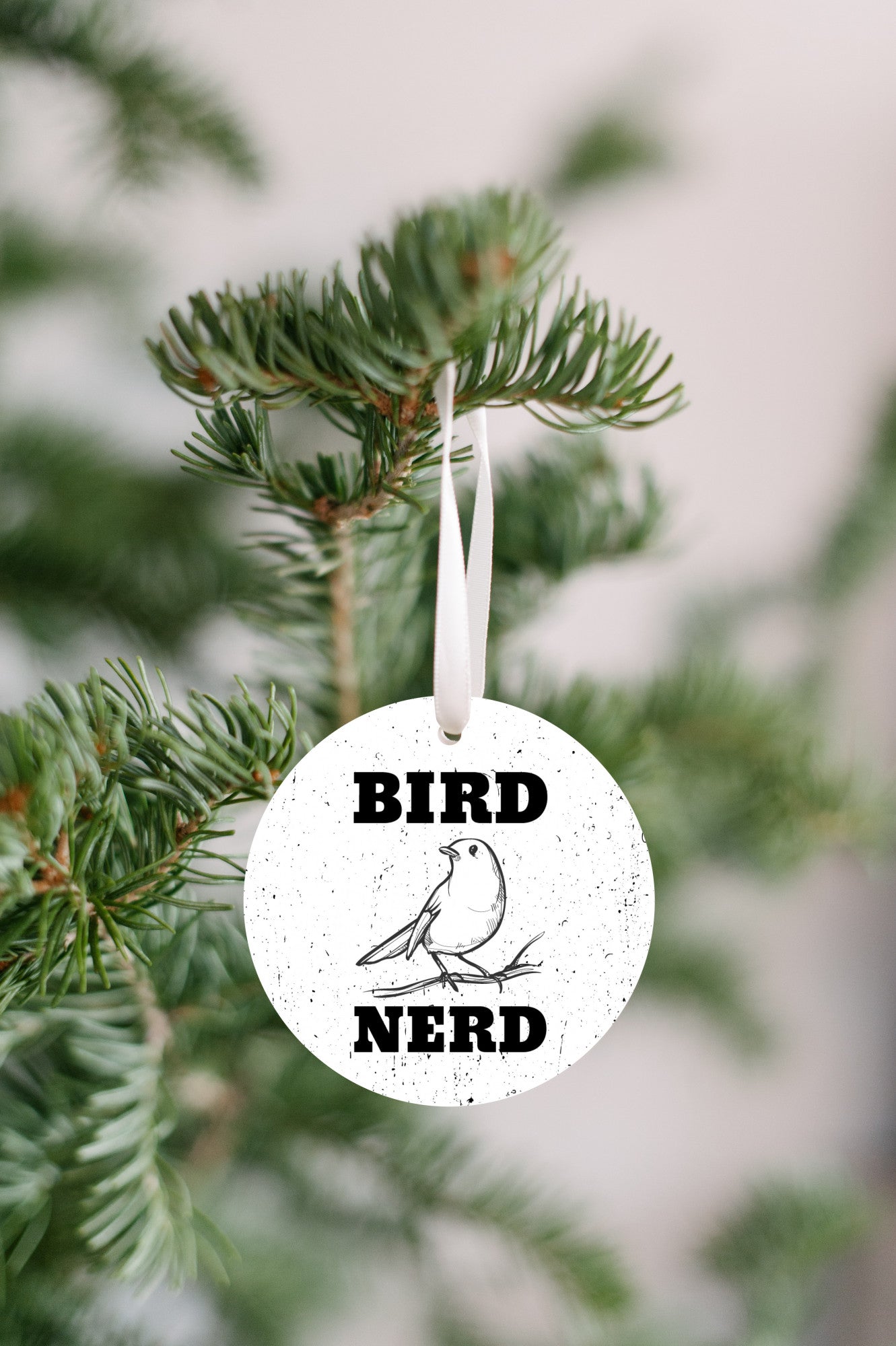 Bird Nerd Ornament Christmas Ornament