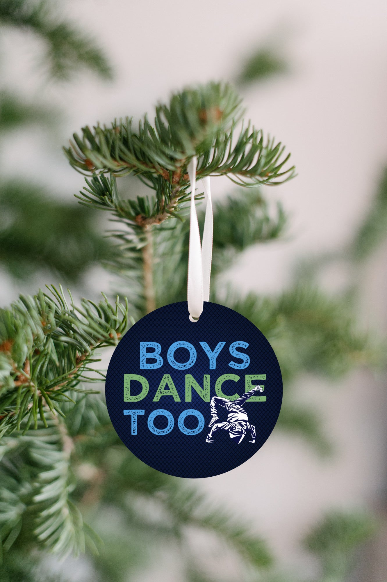 Boys Dance Too Christmas Ornament