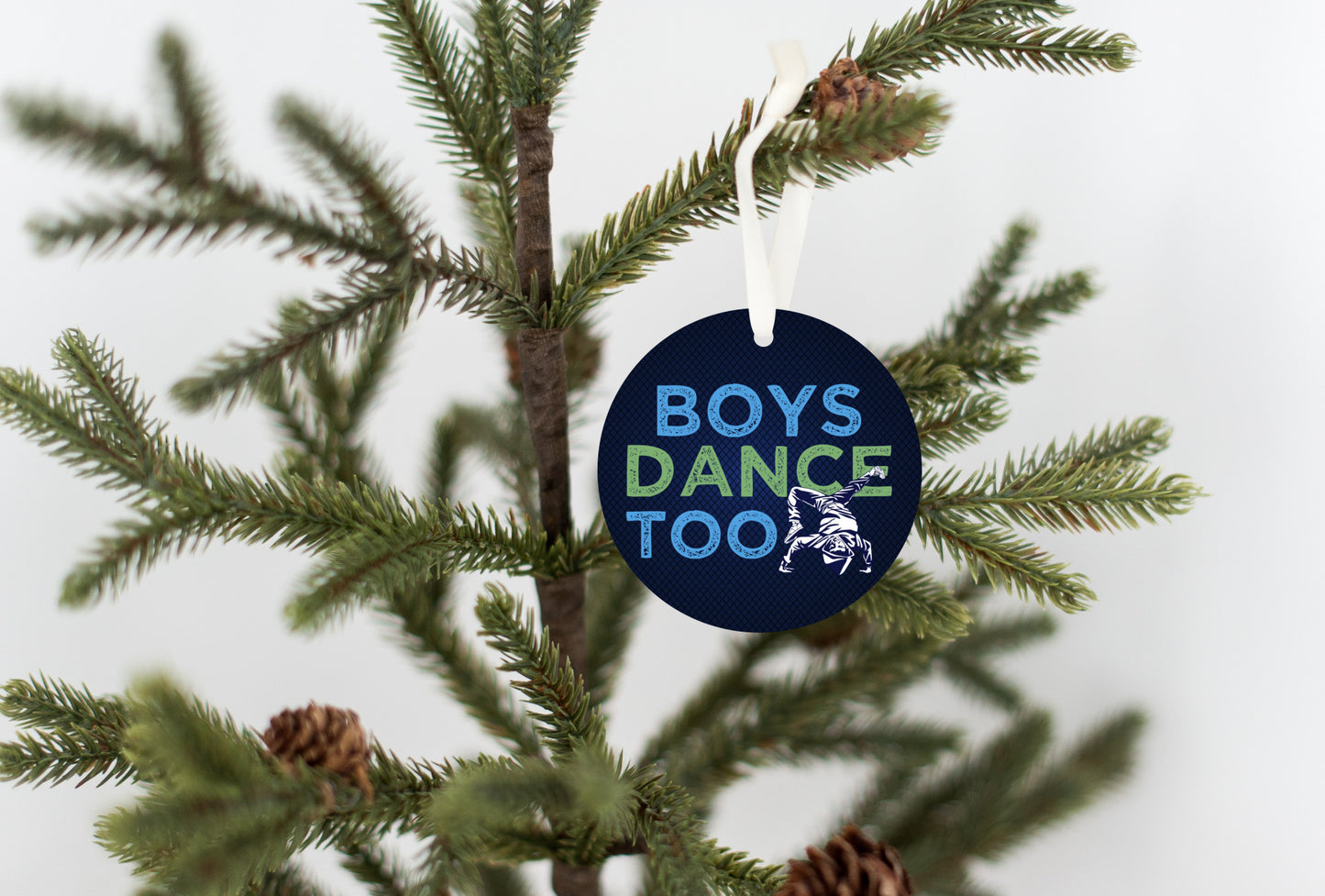 Boys Dance Too Christmas Ornament