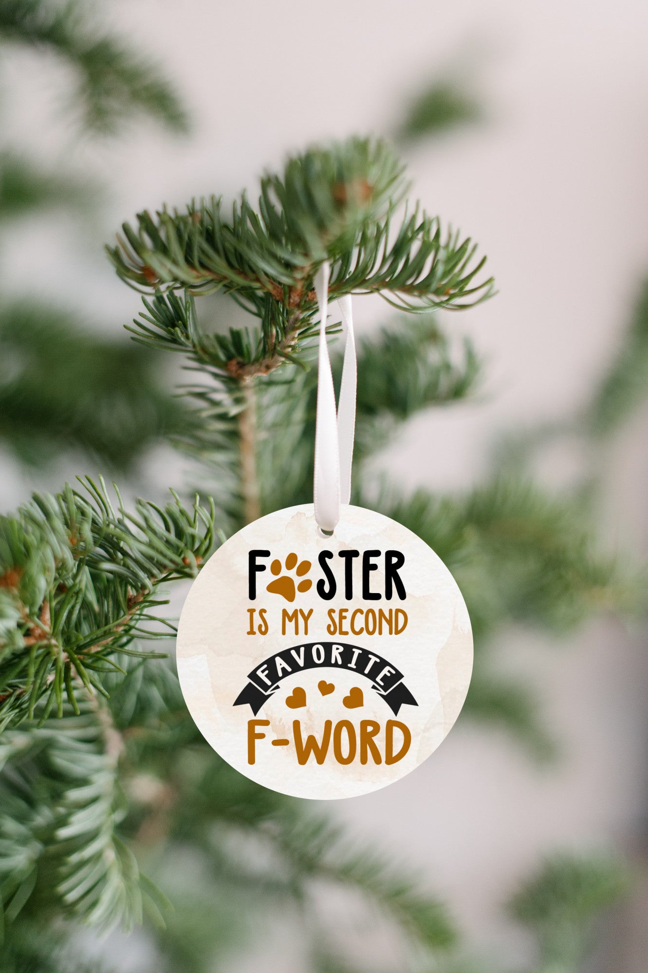Foster is my 2nd Favorite Word Ornament