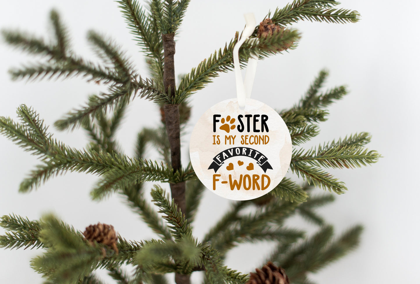 Foster is my 2nd Favorite Word Ornament