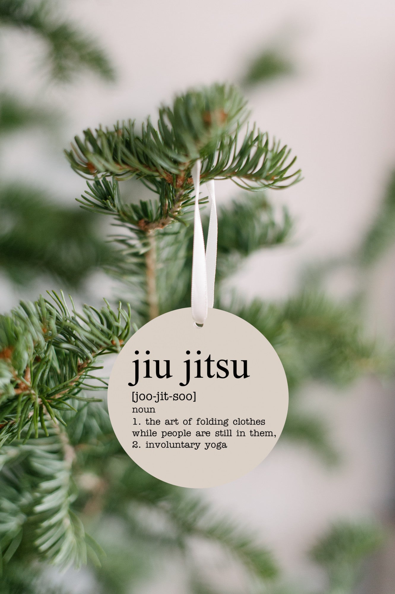 Jiu Jitsu Ornament