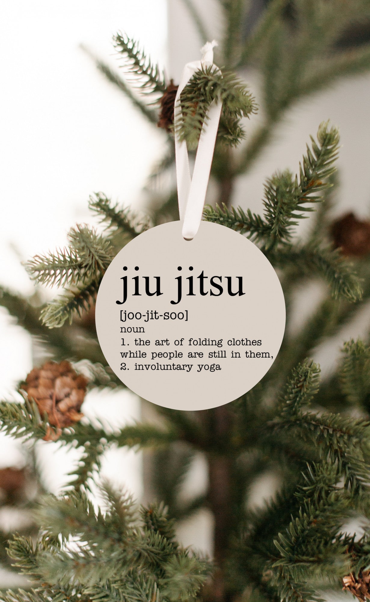 Jiu Jitsu Ornament