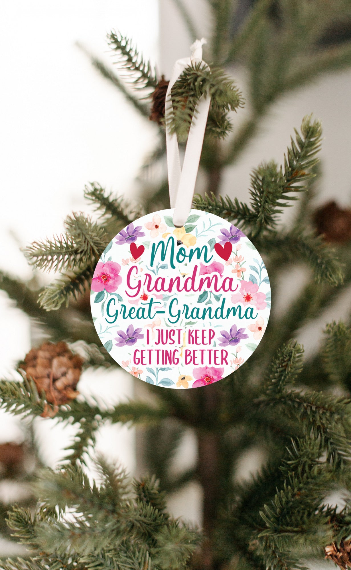 Mom Grandma Great Grandma Ornament